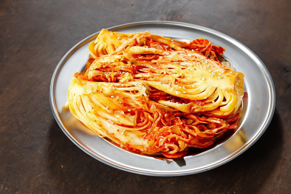 Korean-Style Kimchi with Napa Cabbage