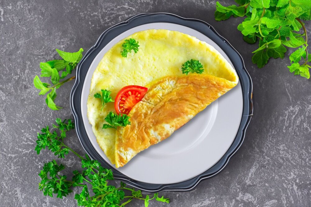 Skillet Water Omelette