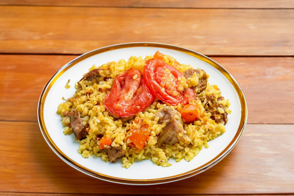 Bulgur with Meat in a Multicooker