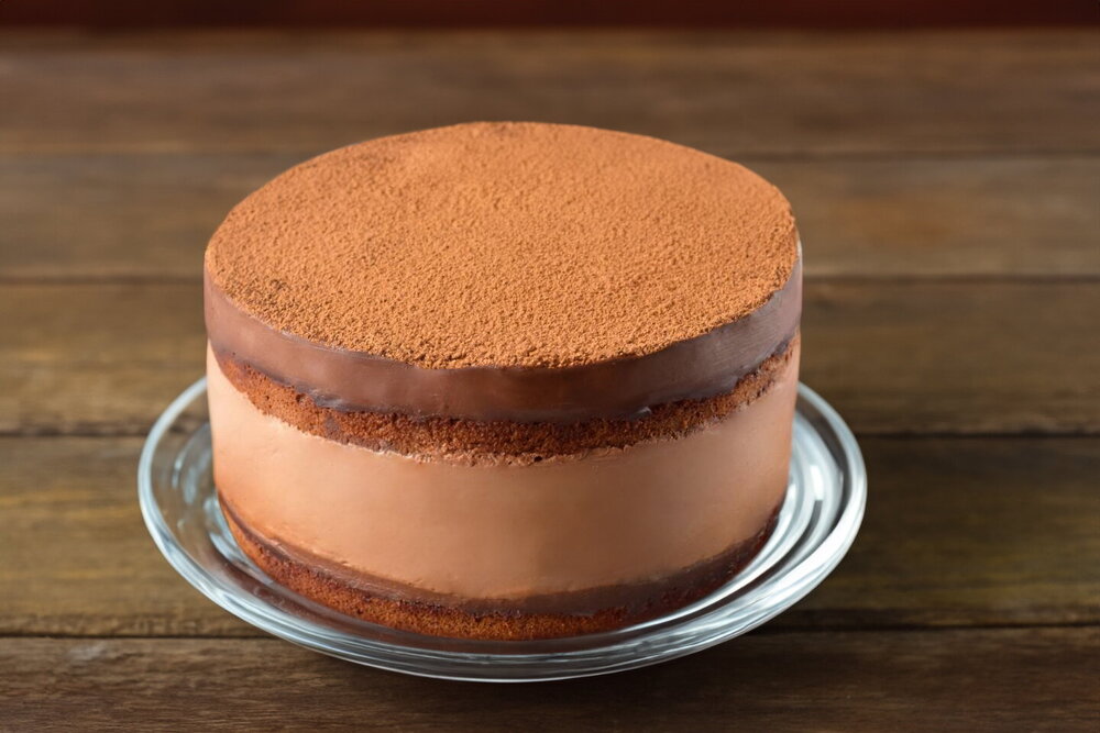 Chocolate Mousse Sponge Cake