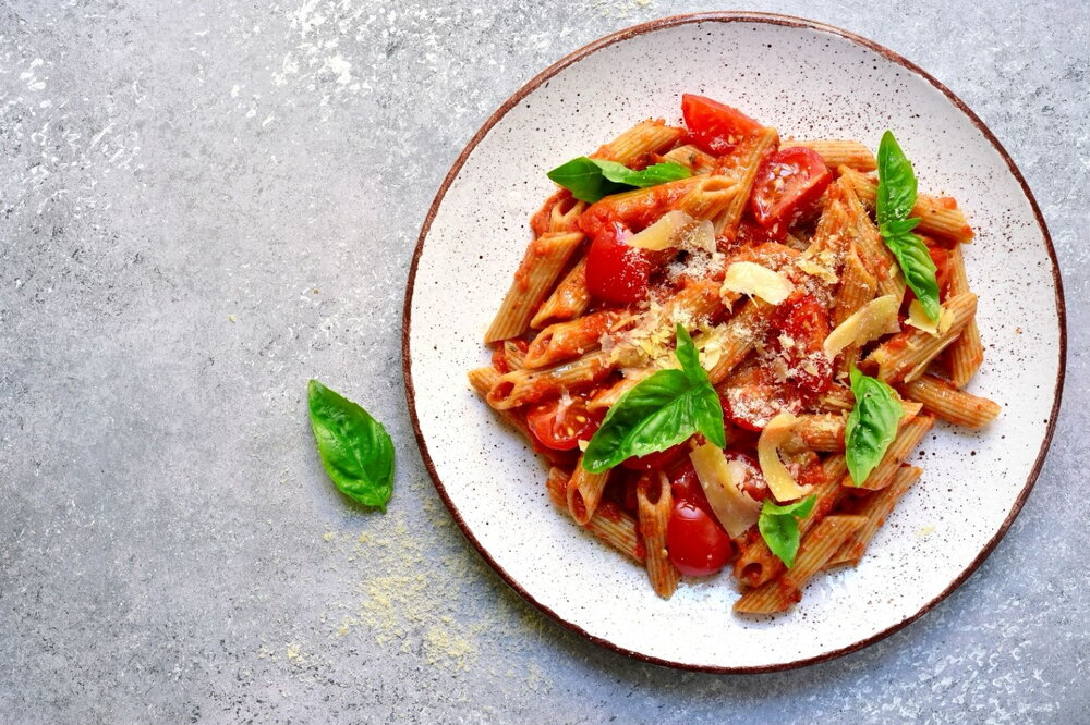 Creamy tomato pasta