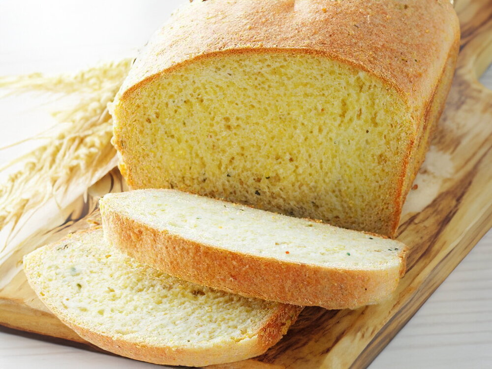 Wheat–Corn Bread with Herbs (Baked in the Oven)