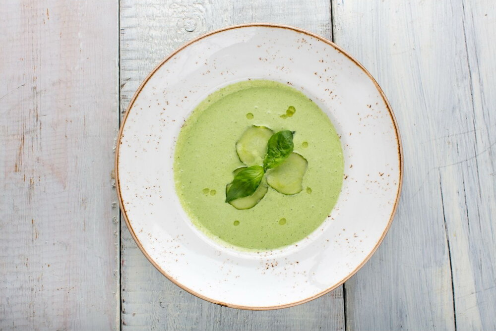 Cucumber gazpacho