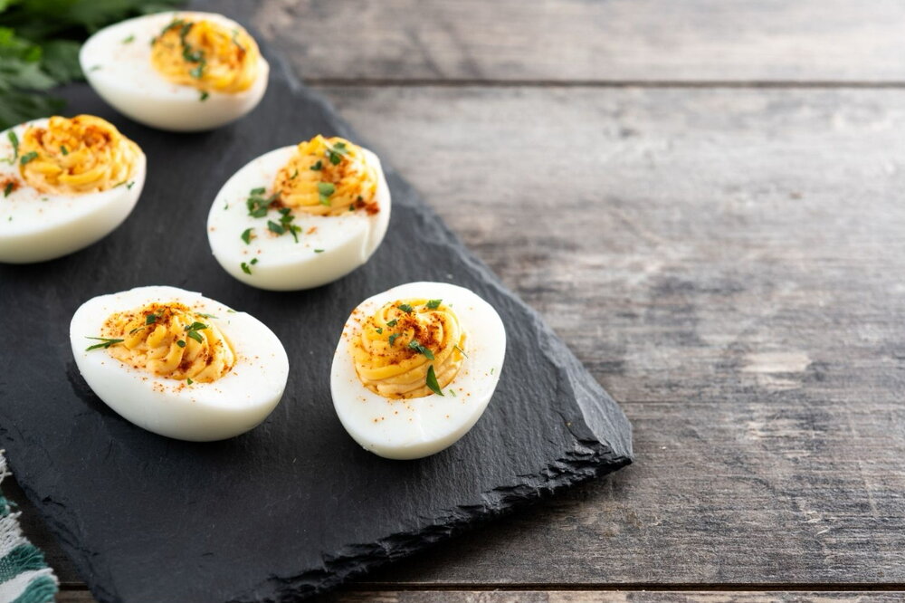Devilled eggs