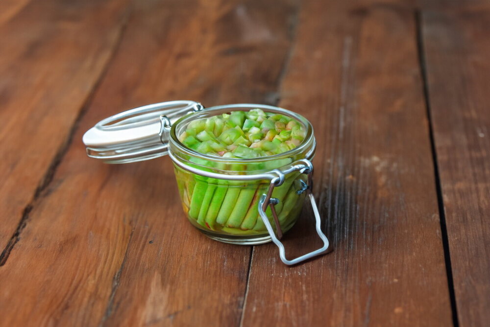 Pickled Wild Garlic for Winter
