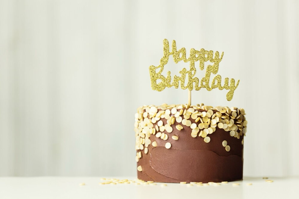 Chocolate birthday cake