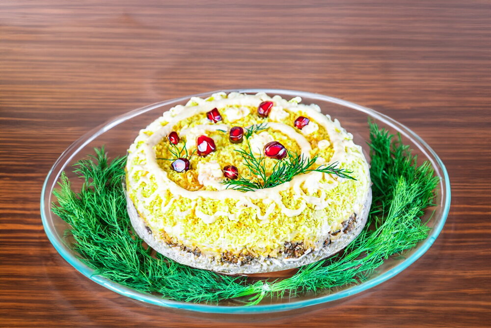 Mimosa Salad with Butter