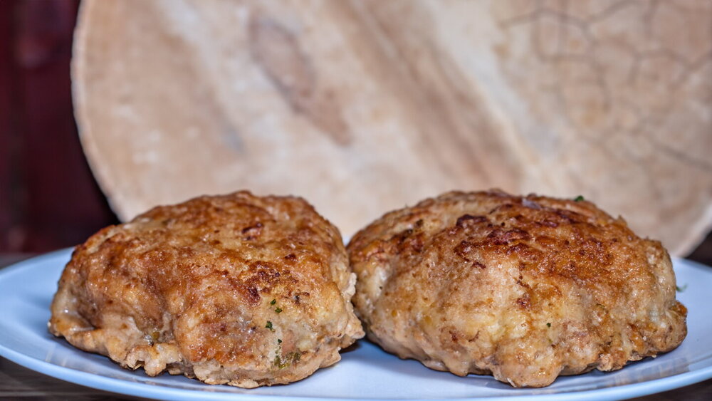 Pork and Beef Cutlets with Zucchini