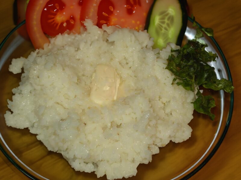 Stewed Rice with Onion and Nutmeg