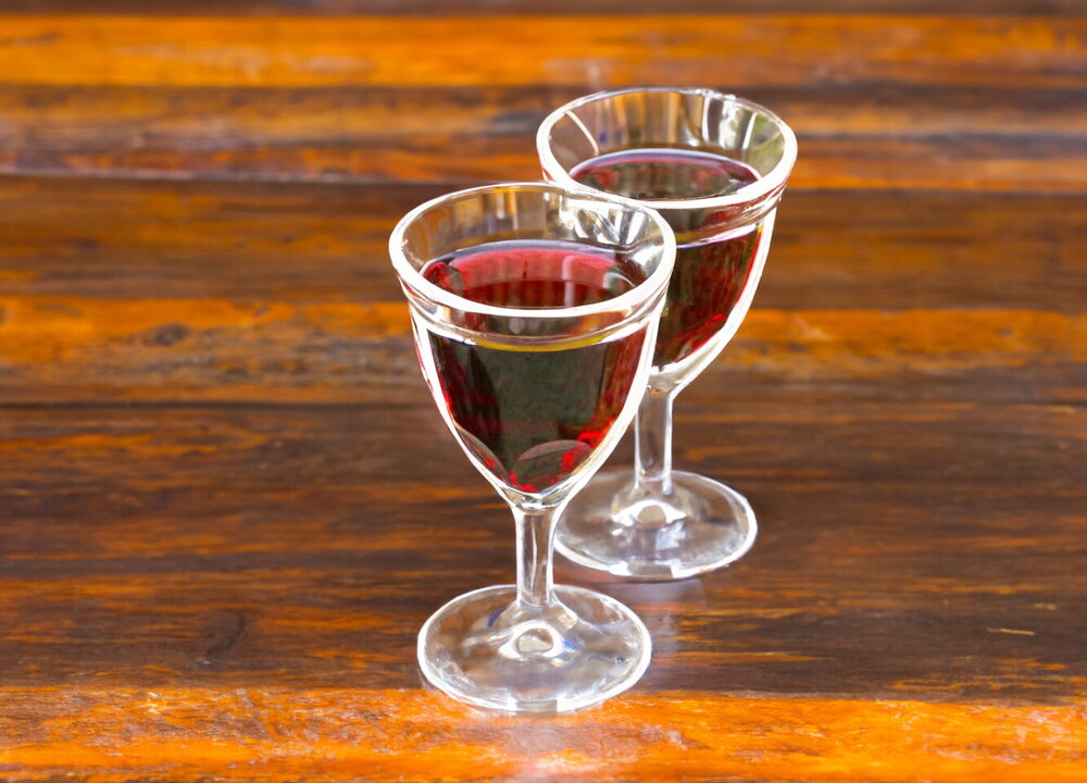 Homemade Dry Red Wine