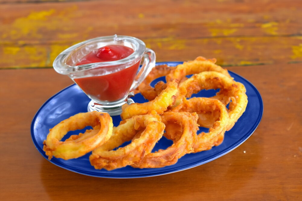 Calamari Snack for Beer at Home