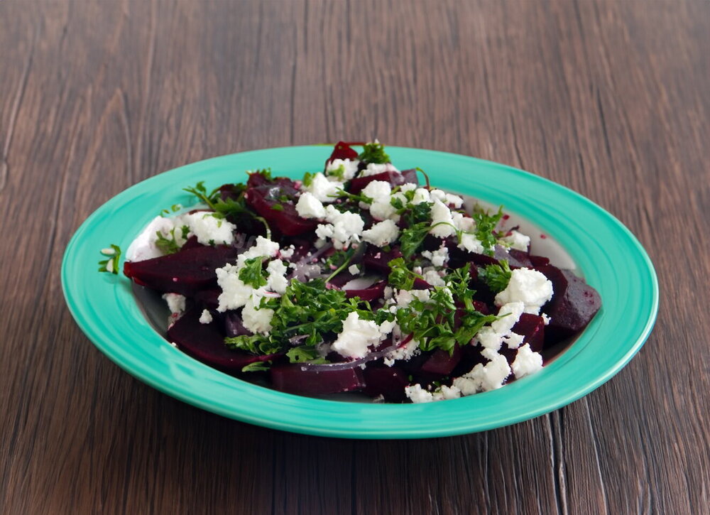 Beetroot and Goat Cheese Salad