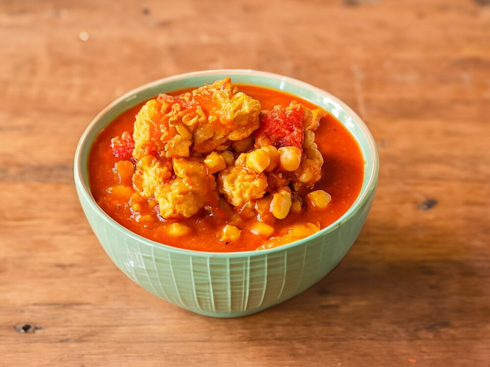 Chickpeas with Meat and Vegetables