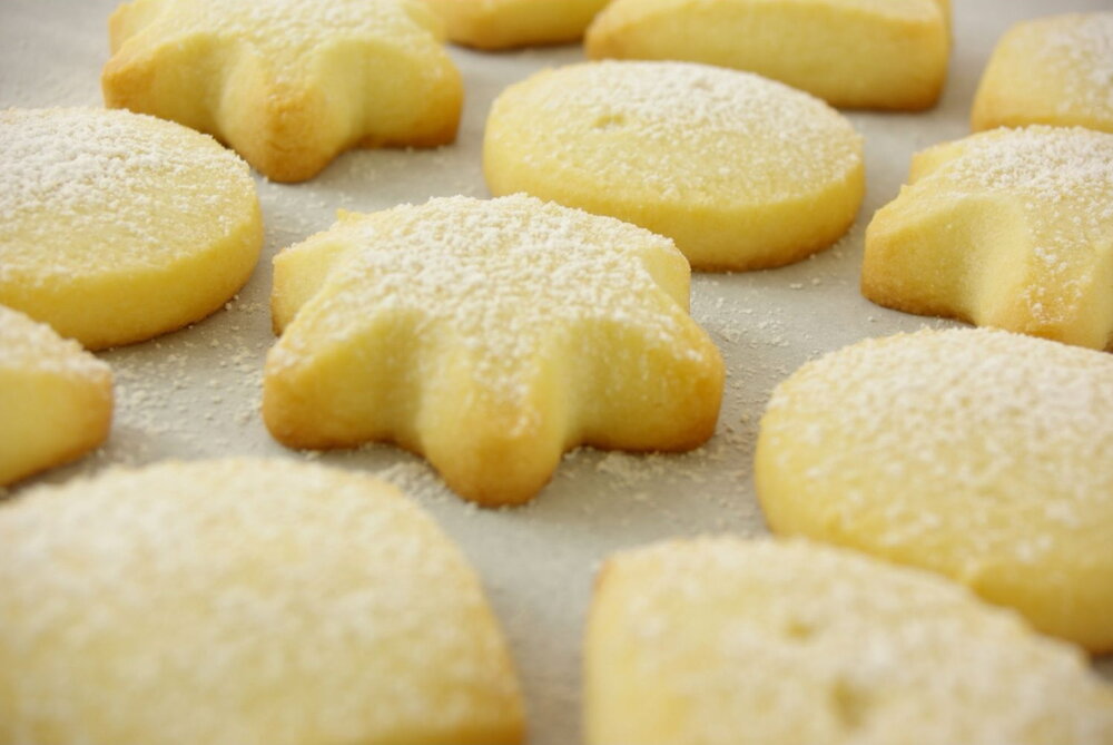 Three ingredient shortbread
