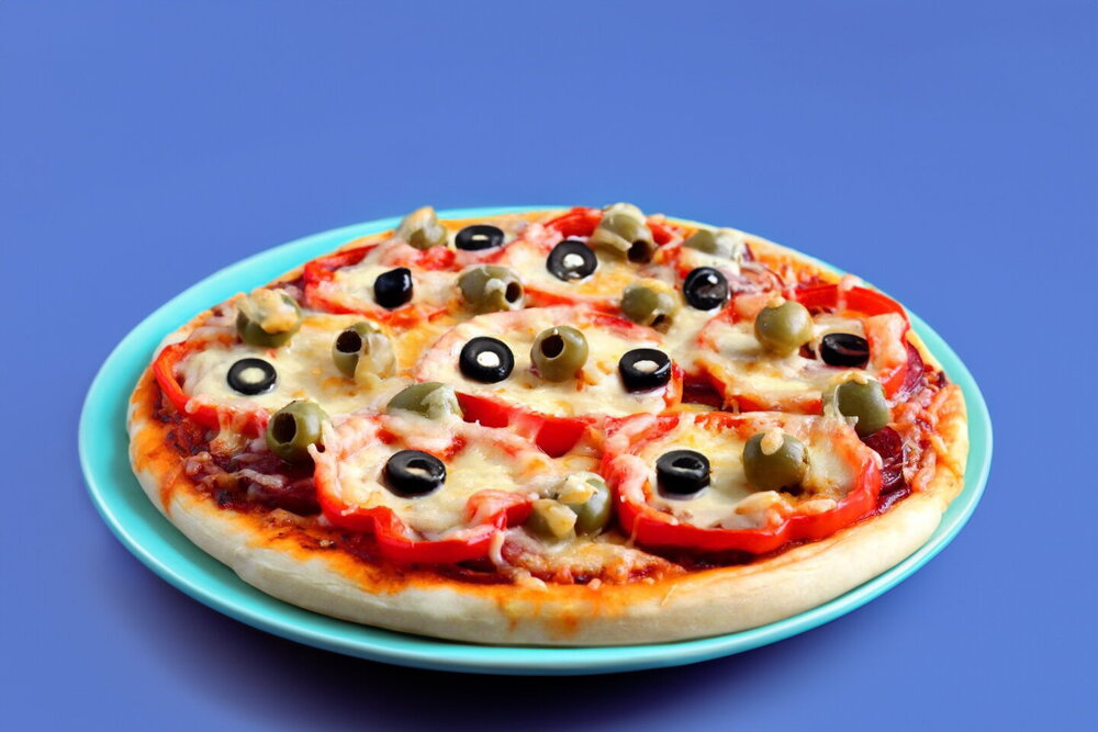 Classic Oven-Baked Pizza with Sausage and Cheese