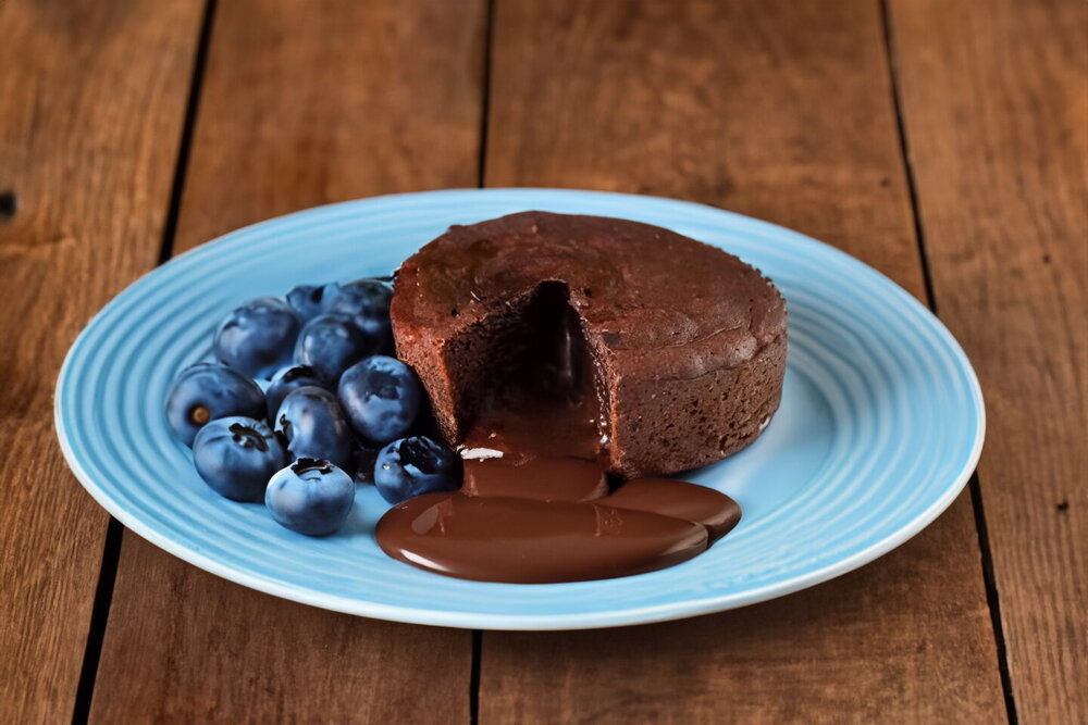 Chocolate Lava Cake (Molten Chocolate Fondant)
