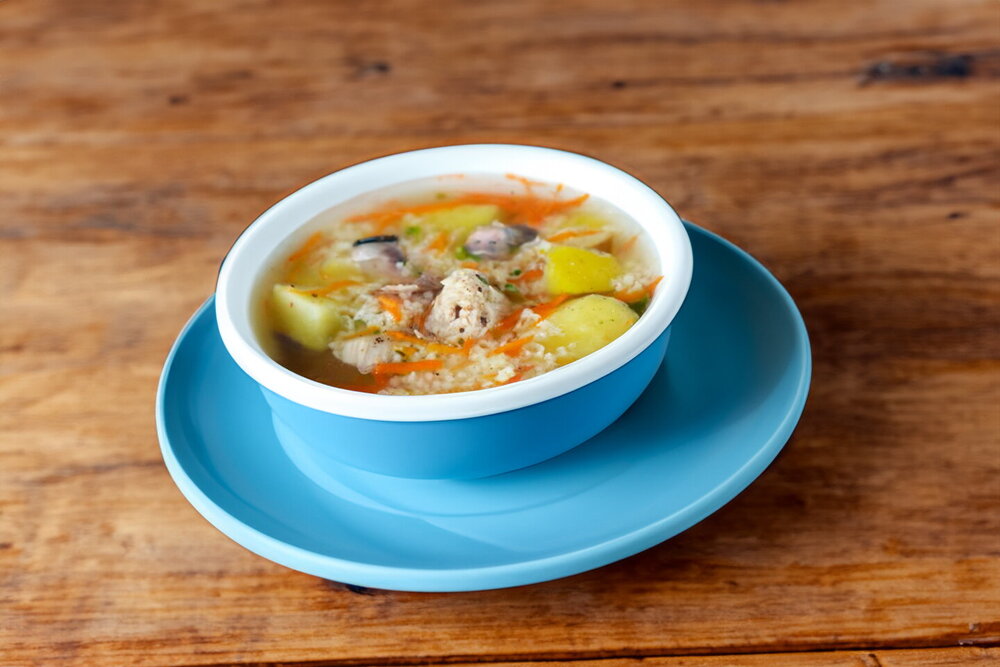 Fish Soup (Ukha) from Carp Head