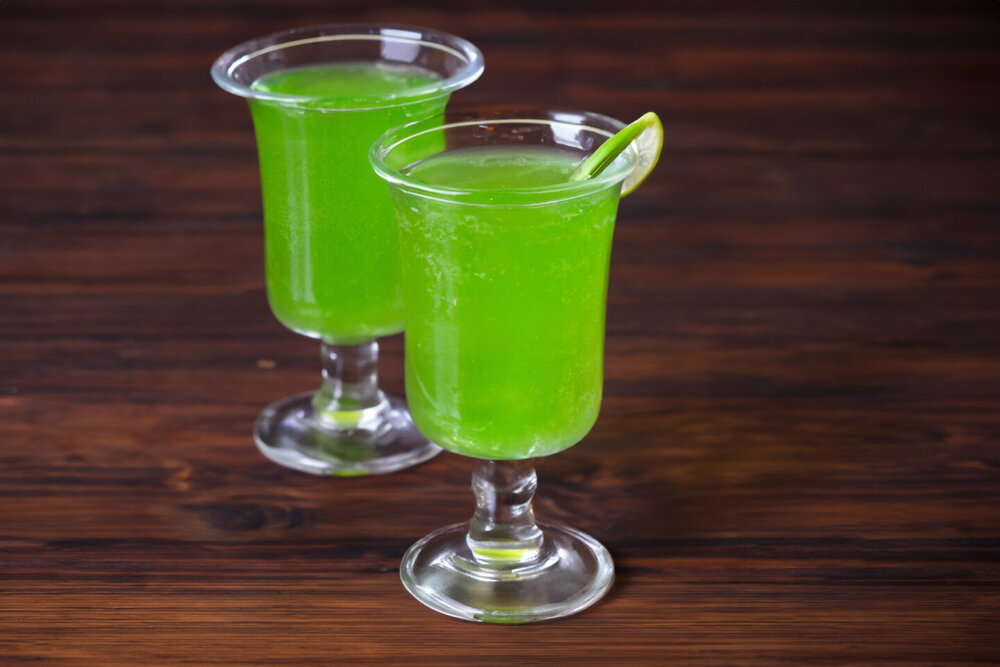 Homemade Tarragon Soda (Tarhun)