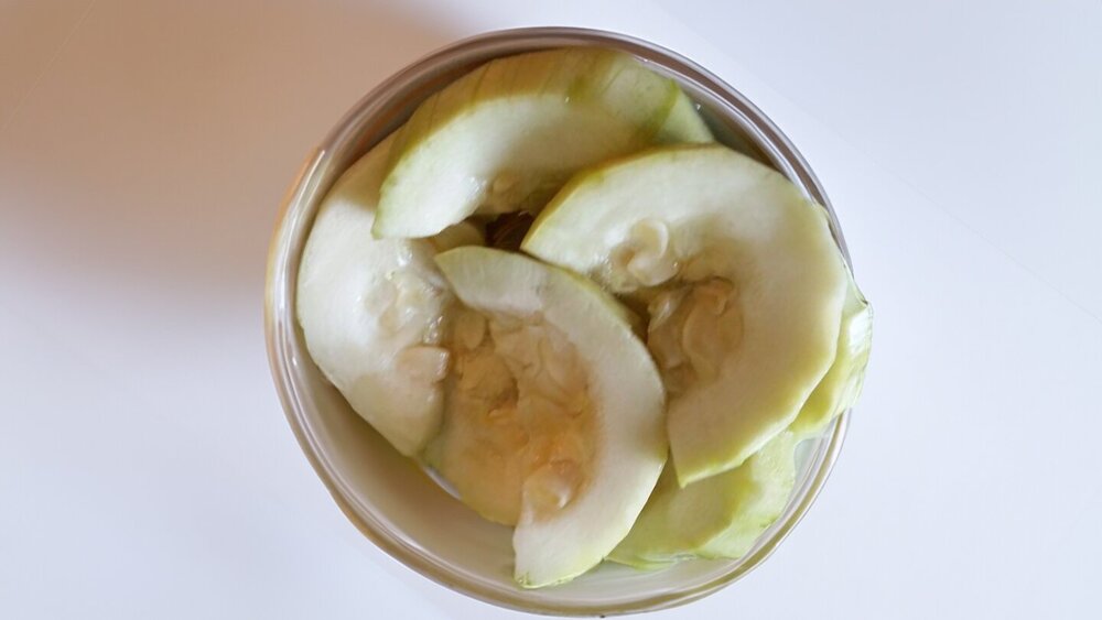 Quick Lightly Pickled Zucchini