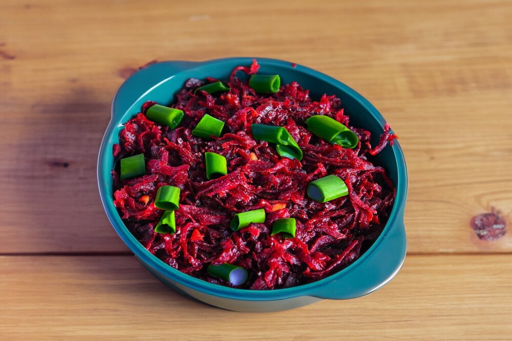 Sautéed Beetroot with Onion