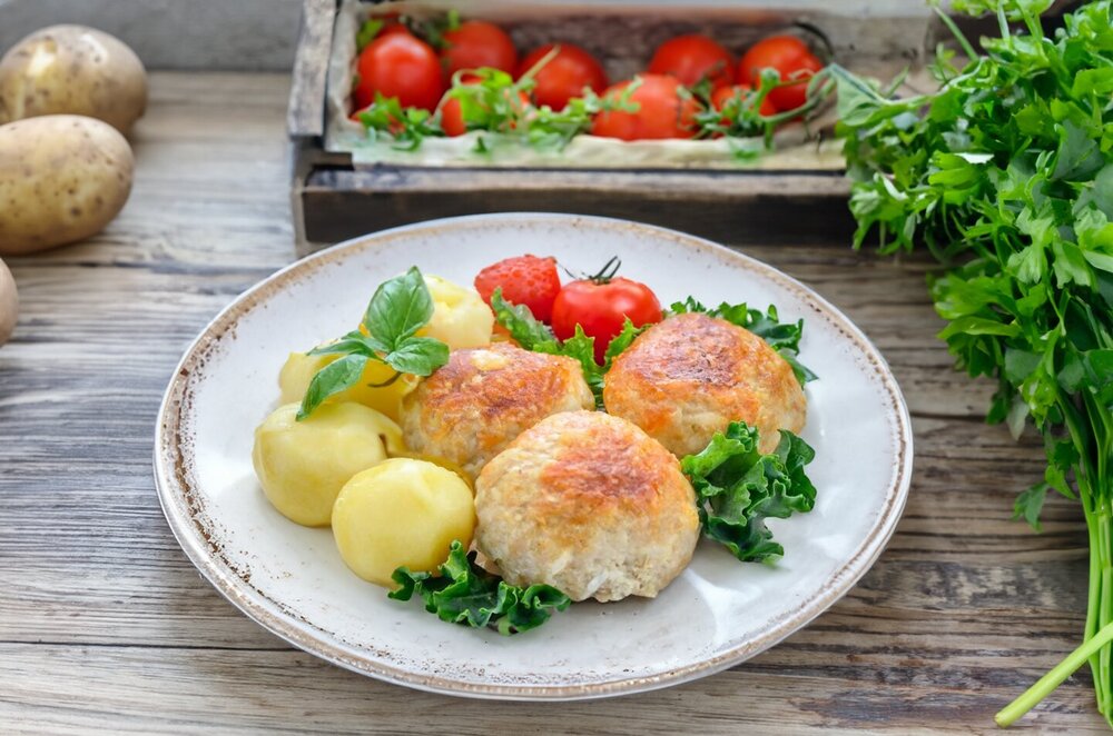 Meatballs Without Sauce in the Oven
