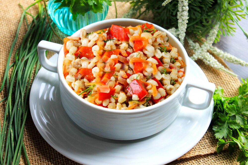 Tasty Pearl Barley Side Dish