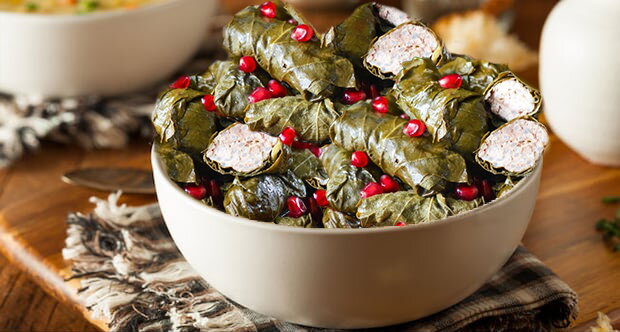 Stuffed Grape Leaves (Dolma-Style Cabbage Rolls)