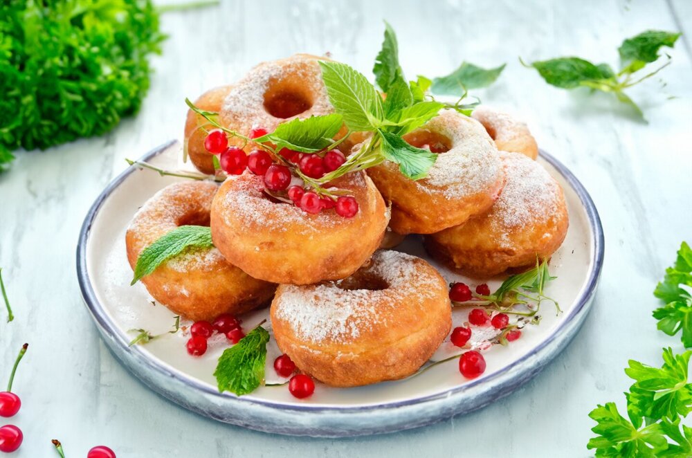 Donuts with Milk (No Yeast, Fried in a Skillet)