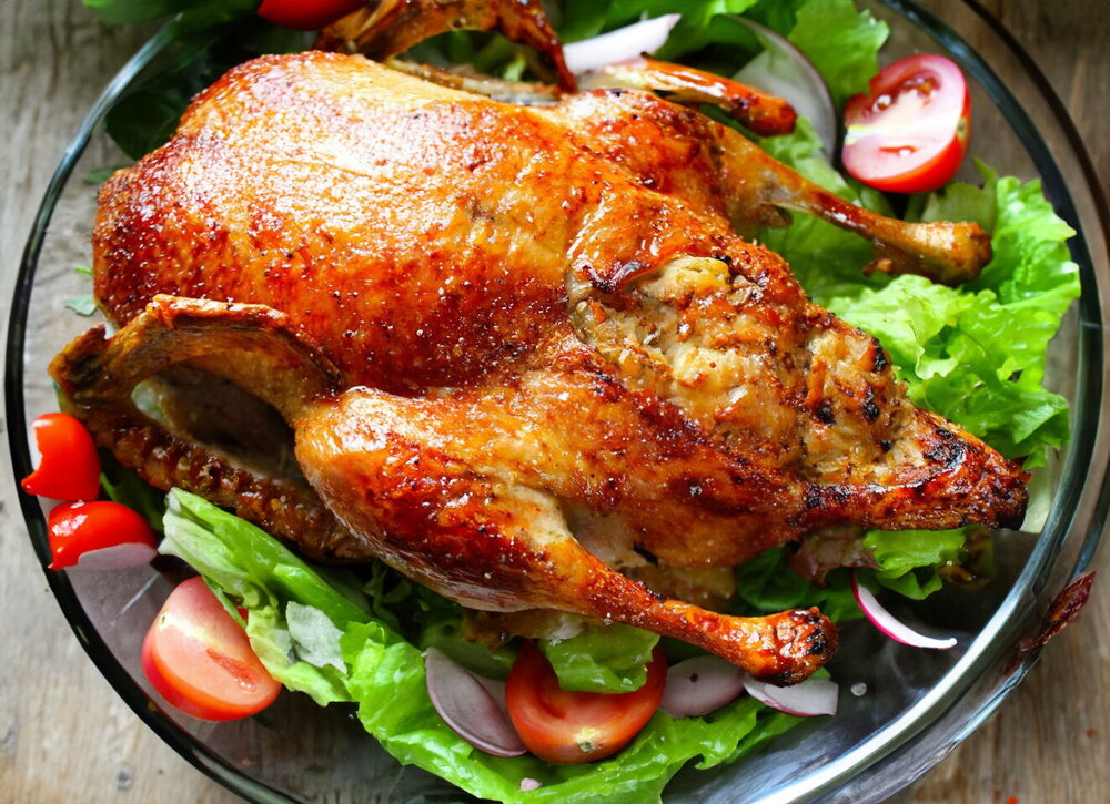 Oven-Baked Duck with Sauerkraut