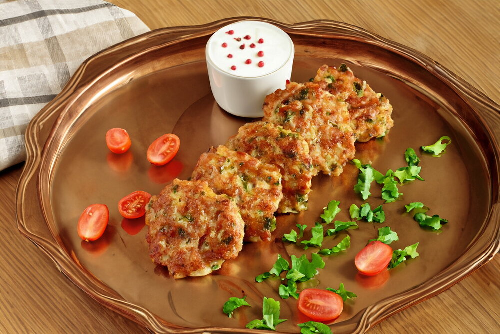 Chopped Chicken Fillet Patties