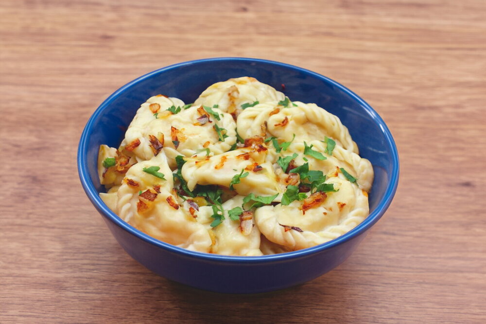 Dumplings with Potatoes and Sauerkraut