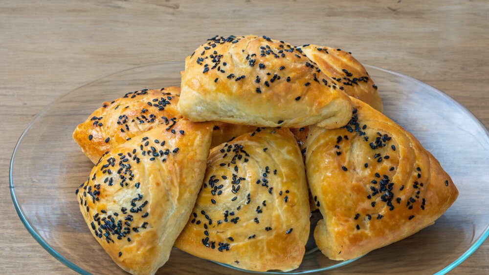 Uzbek-Style Lamb Samsa with Puff Pastry