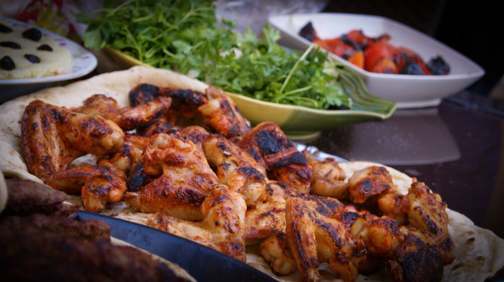 Moroccan grilled chicken
