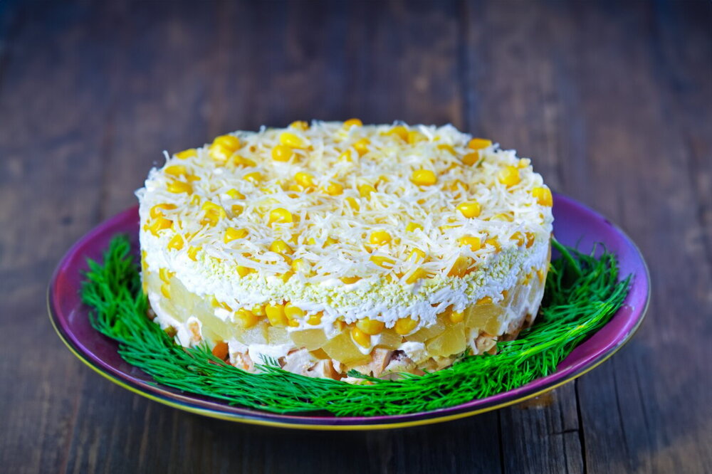 Classic Chicken and Pineapple Salad