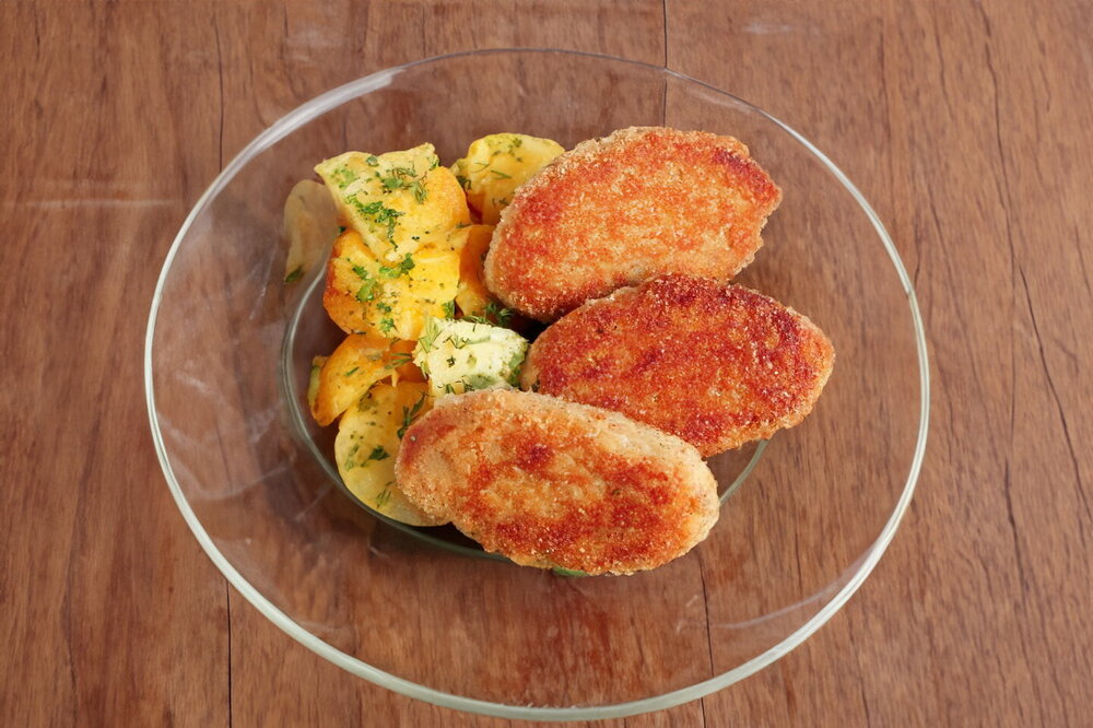 Pike Fish Cakes in a Skillet (No Lard)