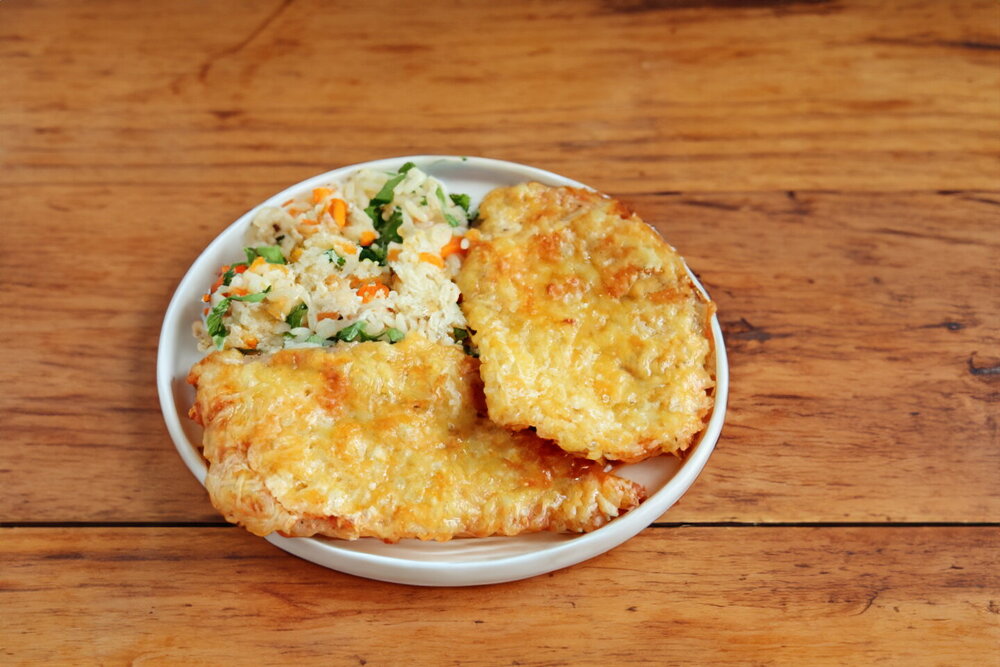 Chicken Fillet with Mayonnaise and Cheese