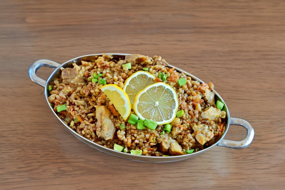 Skillet Buckwheat with Pork