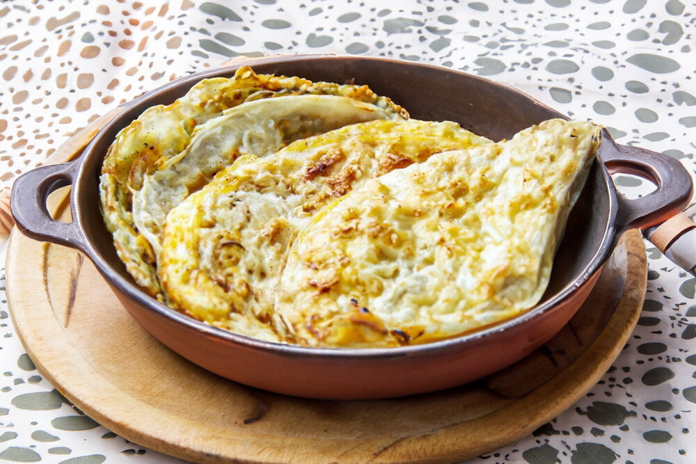 Skillet Lavash with Egg