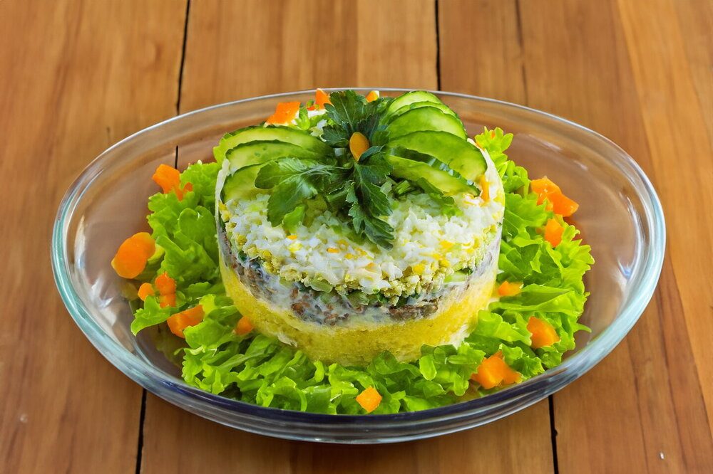 Simple Canned Fish Salad with Egg