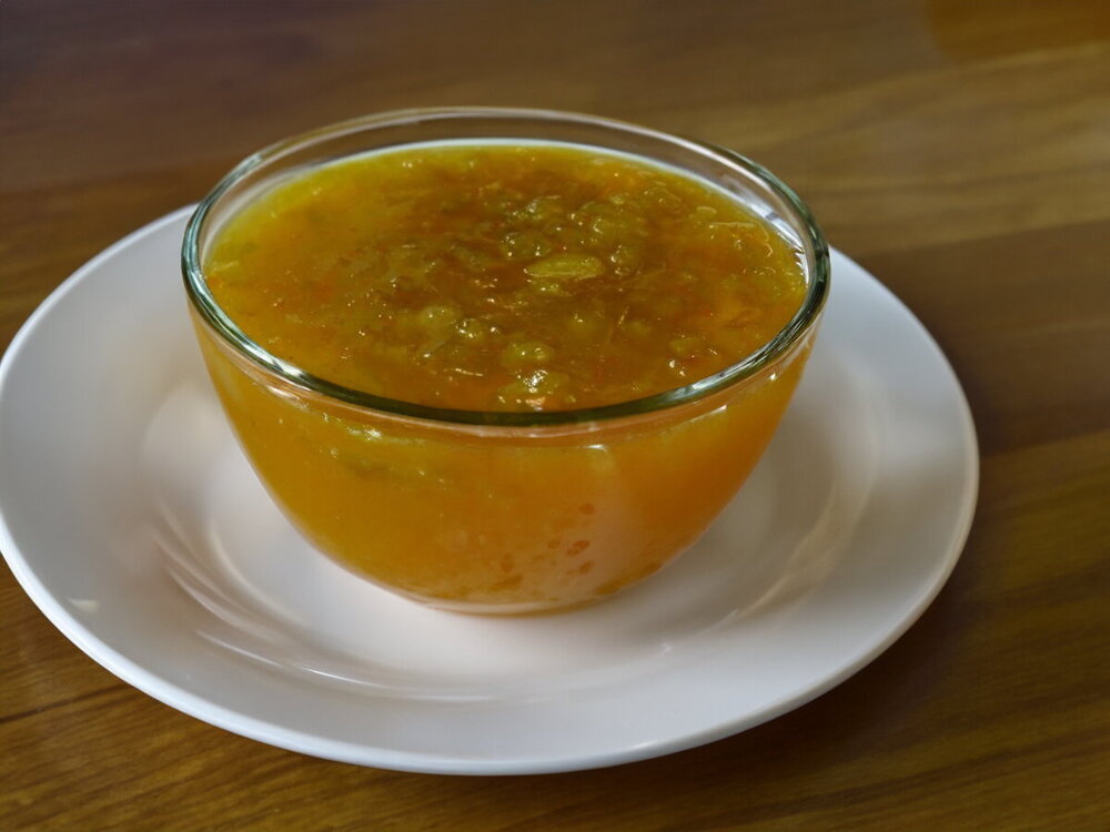 Rhubarb and Orange Jam for Winter