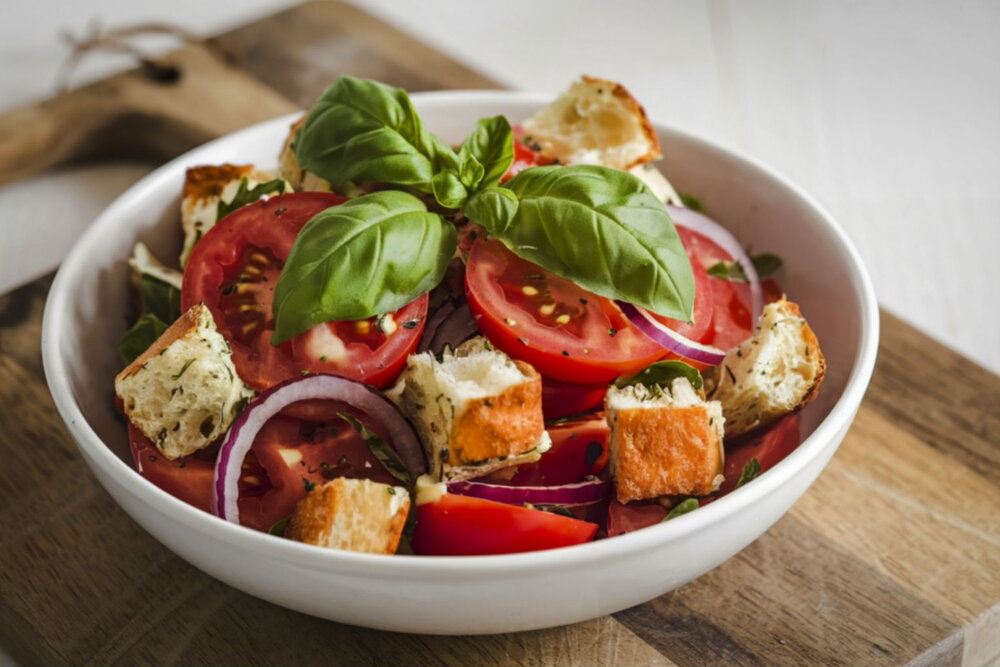 Panzanella salad