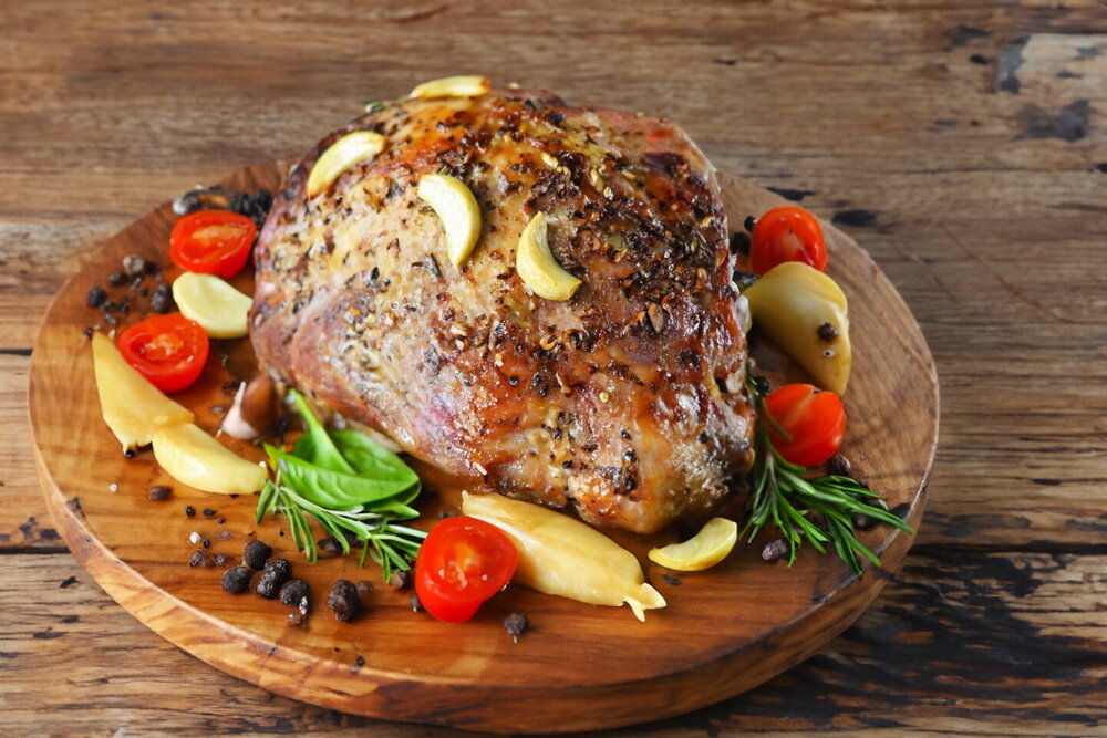 Oven-Baked Pork Shoulder in Foil