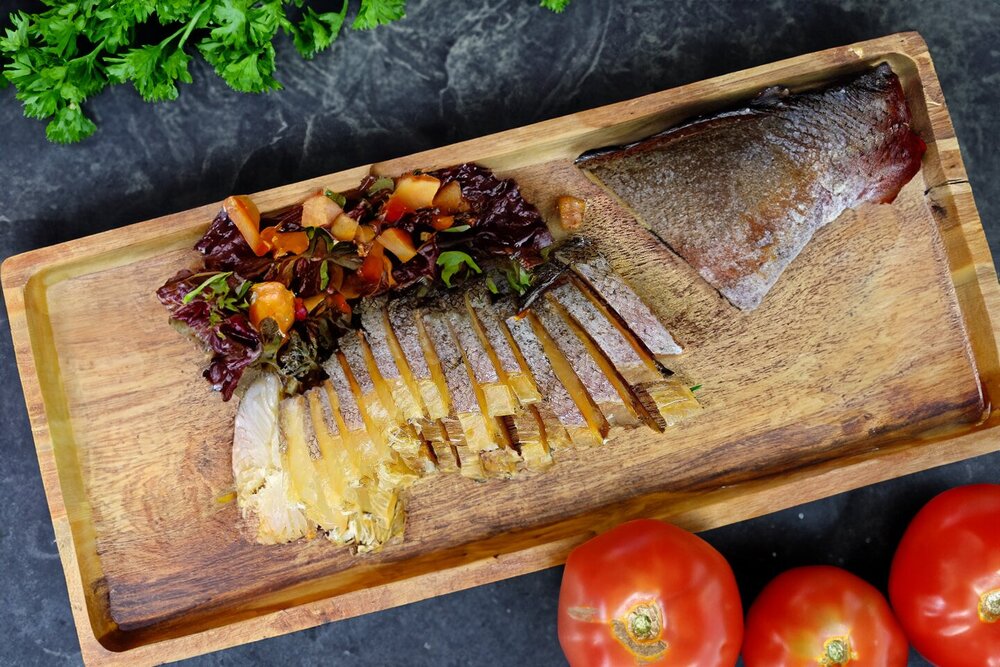 Homemade Fish Basturma