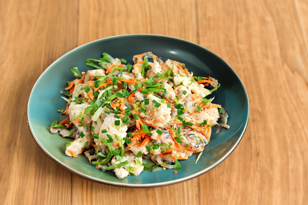 Korean-Style Pike He (Spicy Marinated Pike)