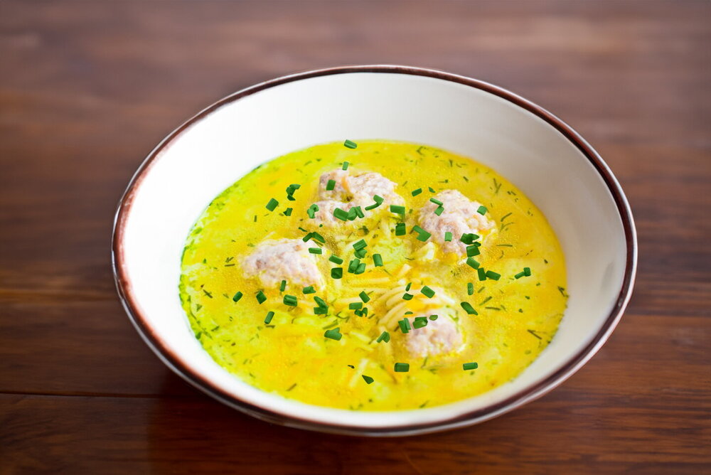 Meatball Noodle Soup