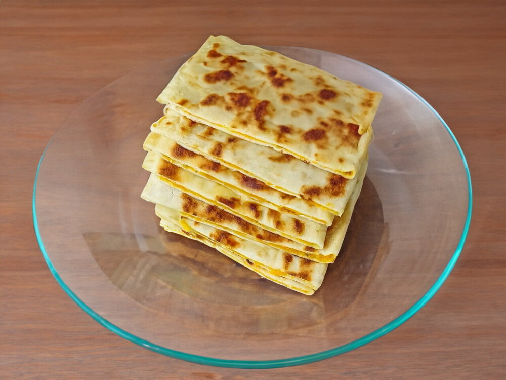 Chechen Pumpkin Hingalsh Flatbreads
