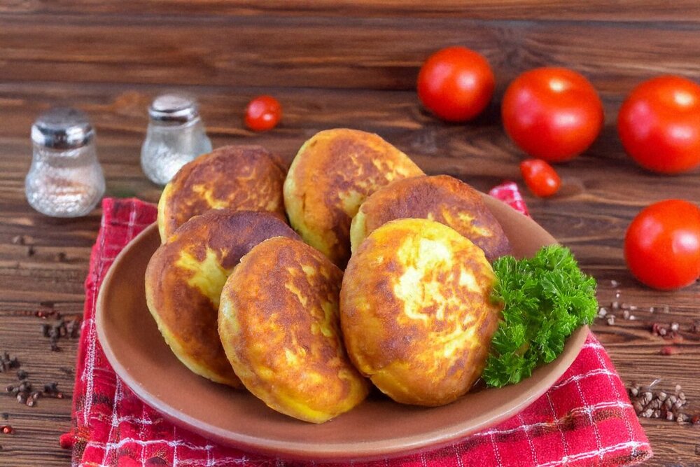 Lazy Fried Patties with Potatoes