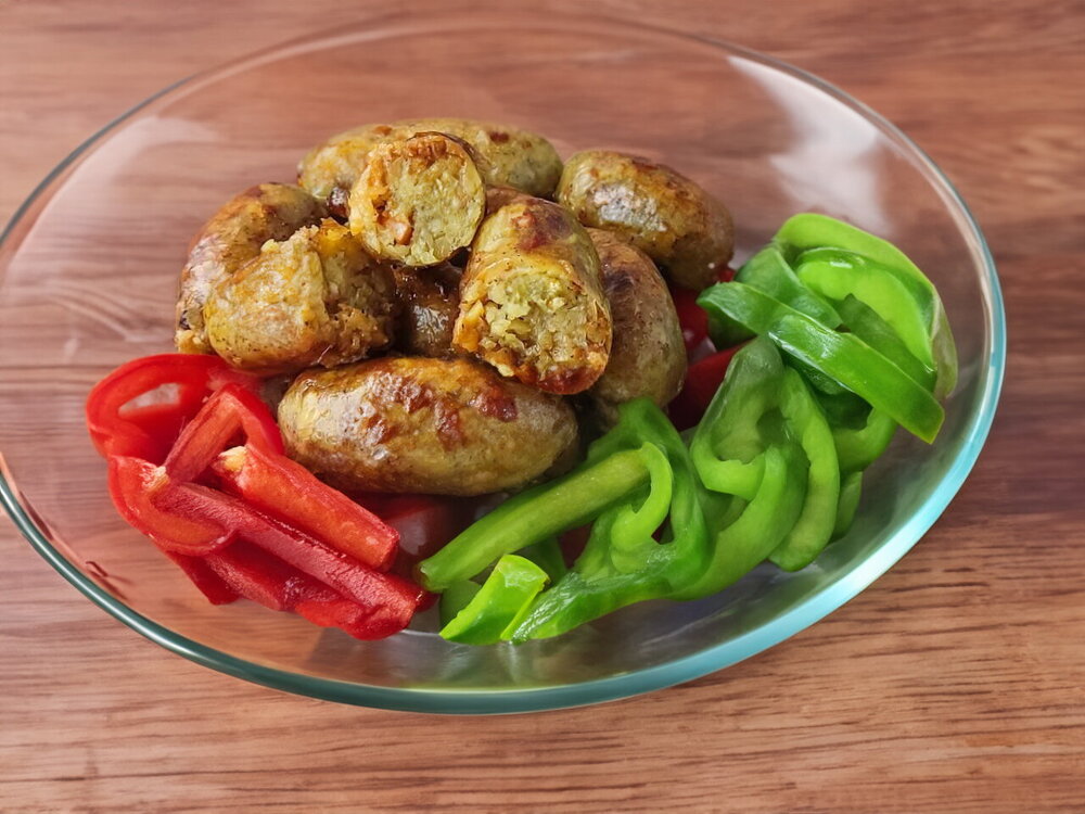 Traditional Eastern European Potato Sausage