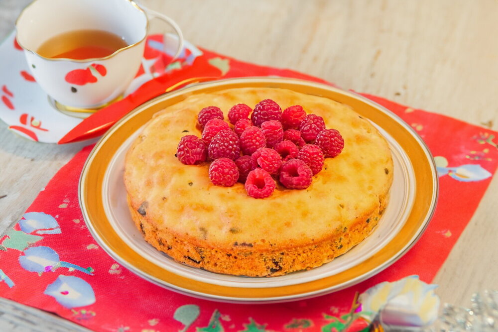 Pear Cake Baked in the Oven