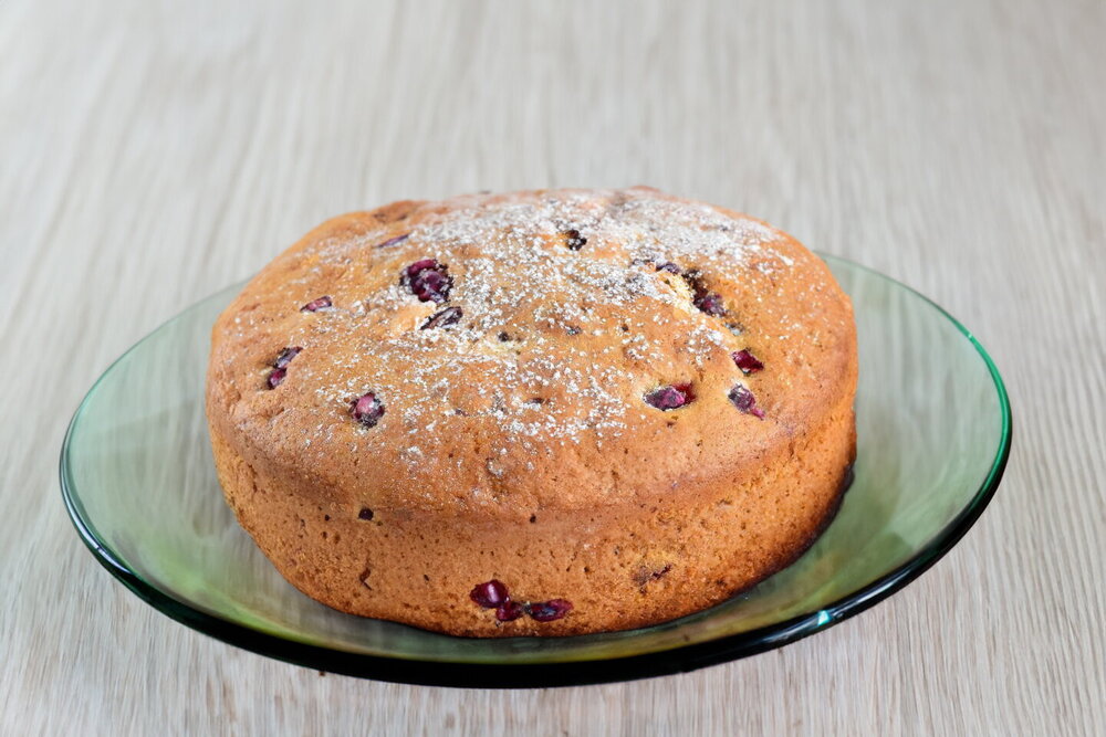 Oven-Baked Cake Without Milk